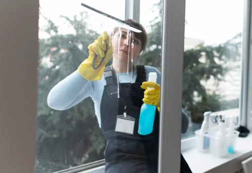 Nettoyage de vitres intérieures et extérieures à Croix-Chapeau